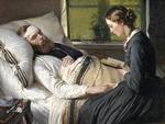 Man skal lede godt efter krigsskaderne på krigeren med hipsterskæg på Elisabeth Jerichau-Baumanns 'En såret dansk kriger' fra 1865. Maleriet blev erhvervet af Statens Museum for Kunst i 1867. Foto: Statens Museum for Kunst