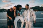 Gilli, Benny Jamz og Kesi er hiphopstjernerne, der kom ind fra kulden og forgyldte dansk popmusik. Foto: Disco Wax