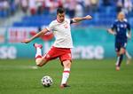  Robert Lewandowski og Polen indledte EM med at tabe til Slovakiet. I aften gælder det Spanien.  Foto: Kirill Kudryavtsev/Ritzau Scanpix