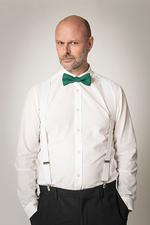 Uffe Rørbæk Madsen i forklædning som almindeligt menneske. Man aner ikke, at han også er nåså'eren Benny, der egentlig hed Brian. Foto: PR-foto fra fanside