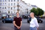 Iben Petrea Sønderby og Frederik Larsen har begge søgt deres uddannelser i kvote 2. Om en lille måned får de svar på, om de skal til henholdsvis København og Vordingborg. Foto: Jens Dresling/POLFOTO