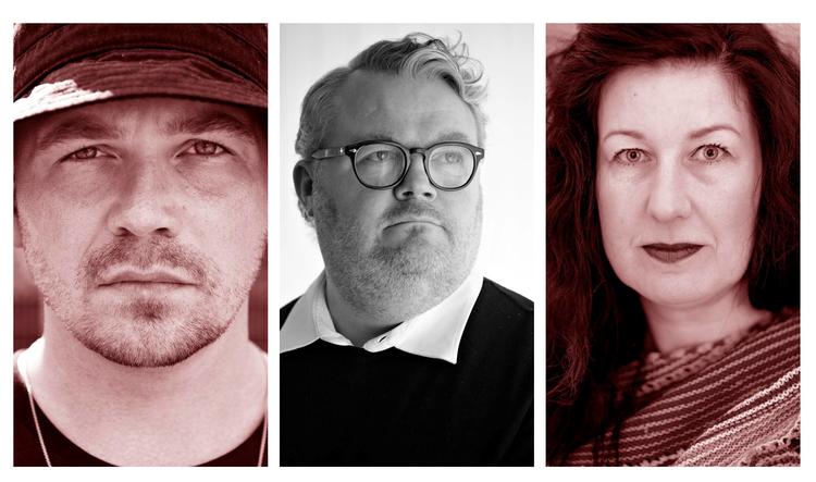 Morten Pape, Kristian Ditlev Jensen og Lone Hørslev er blandt de mange forfattere, der er bogaktuelle i den kommende efterårssæson. Foto: Gregers Tycho, Marius Renner, Miriam Dalsgaard