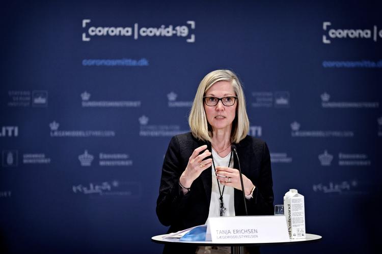 Pressemøde i Eigtveds Pakhus om vacciner. Enhedschef Tanja Erichsen, Lægemiddelstyrelsen. Foto: Jens Dresling/POLFOTO
