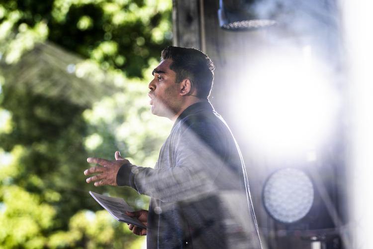     Politisk leder for Frie Grønne, Sikandar Siddique, skal finde sig en ny rådgiver. Foto: Ida Marie Odgaard/Ritzau Scanpix