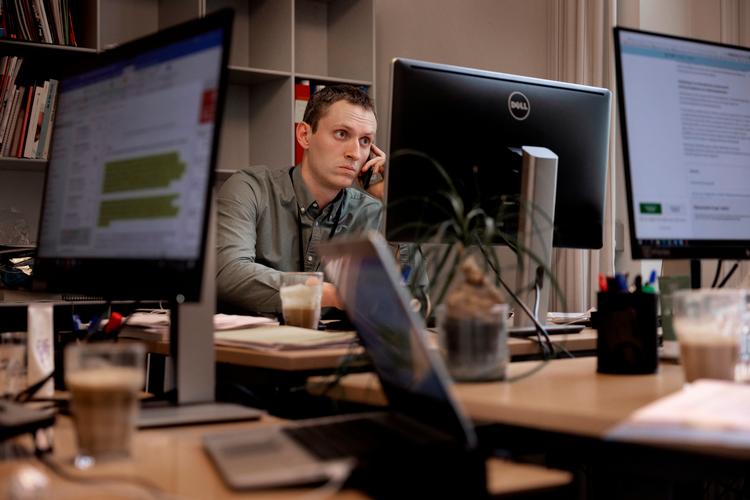 Alexander Thorvaldsen har arbejdet i Børne- og Undervisningsministeriet siden november 2019. Foto: Thomas Borberg/POLFOTO