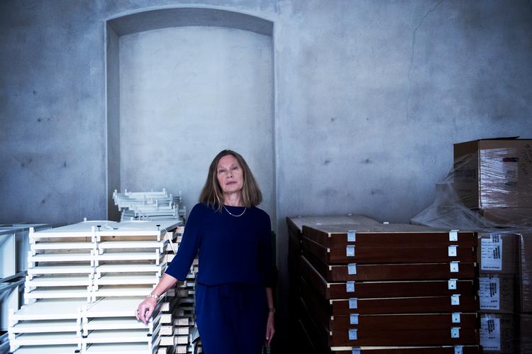 Anne-Louise Sommer har været direktør i ti år for Designmuseum Danmark, som for tiden gennemgår en større ombygning. Næste sommer slår Sommer atter dørene op til museet.  Foto: Annika Byrde/POLFOTO