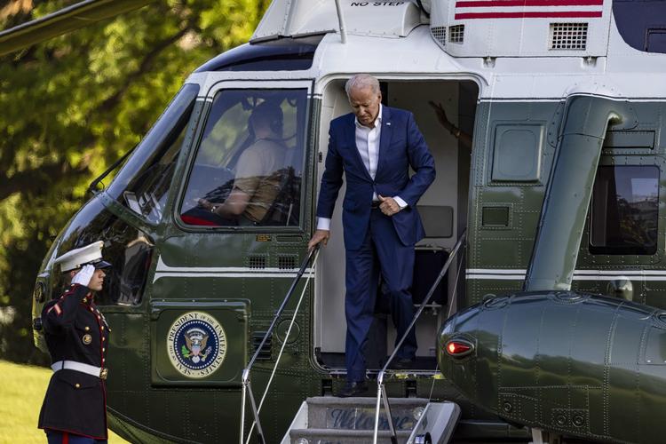 Det er anden gang, at den amerikanske præsident, Joe Biden, har beordret gengældelsesangreb mod iransk-støttede militsgrupper. Foto: Tasos Katopodis/Ritzau Scanpix