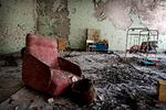 Foto fra Tjernobyl i Ukraine, 25 år efter atomulykken, hvor en reaktor nedsmeltede og sendte radioaktivt materiale ud over et stort område i Europa. Foto: Martin Lehmann/POLFOTO