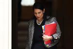 Storbritanniens indenrigsminister Priti Patel ventes at fremlægge et kontroversielt lovforslag om asyl i næste uge. Foto: Henry Nicholls/Ritzau Scanpix