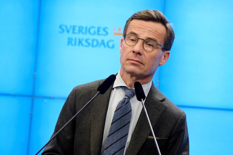 Den politiske leder for det svenske parti Moderaterna, Ulf Kristersson. Foto: Tt News Agency/Ritzau Scanpix