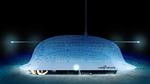 Subsea Collector-modellen skal bruges til at samle metaller op. Den sænkes ned på bunden af havet og er designet med ventilationshuller på ydersiden for at reducere trykket. Rendering via BIG – Bjarke Ingels Group 