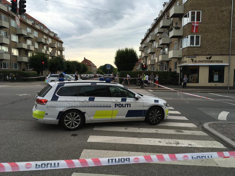 Den forudrettede er ifølge den centrale efterforskningsleder ved Københavns Politi uden for livsfare. Foto: Murat Tamer. 