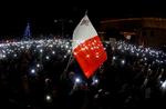 Drabet på Daphne Caruana Galizia fik i 2019 maltesere til at demonstrere foran premierministerens kontorer i Valetta. Foto: Darrin Zammit Lupi/Ritzau Scanpix