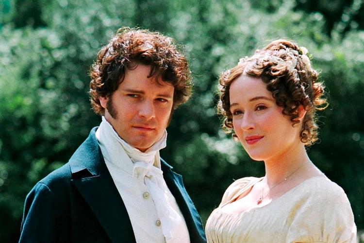 Colin Firth &amp; Jennifer Ehle in Pride and Prejudice (1995) Foto: Bbc