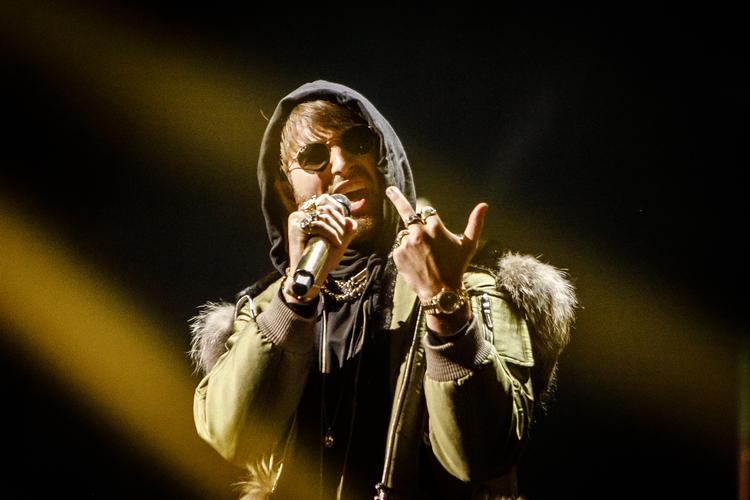 Gulddreng har med storhedsvanvid skrevet årets EM-hit, selv om han ellers blev sendt på pension af sin skaber i 2018. Billedet er fra afskedskoncerten i Royal Arena. Foto: Per Lange/POLFOTO