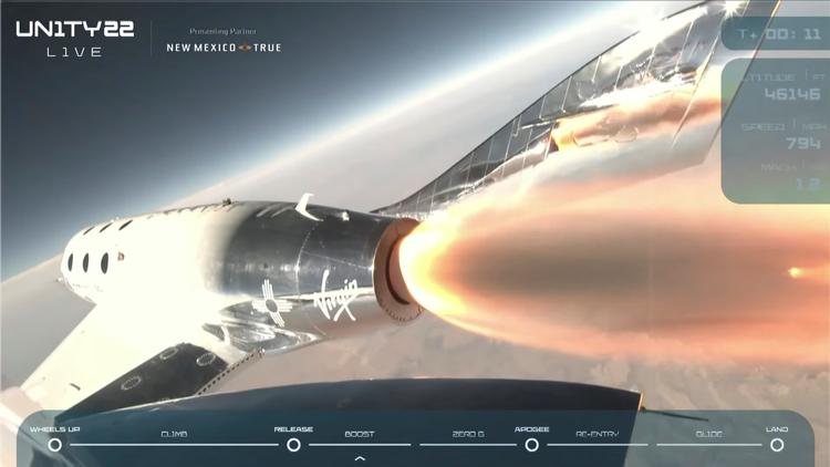 Foto: Virgin Galactic/Ritzau Scanpix