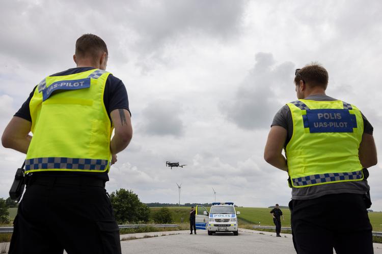 Flere danske bilister har oplevet stenkast mod biler på motorvej E65 mellem Malmø og Ystad, Sverige. Foto: Thomas Borberg/POLFOTO