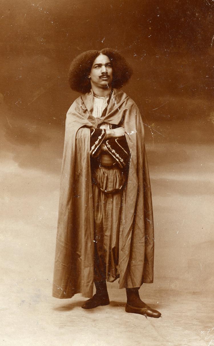 I februar 1912 optrådte Mohamed abd el Gawad i Kinografen i Horsens. Foto: V. Svale, Horsens Byarkiv. 