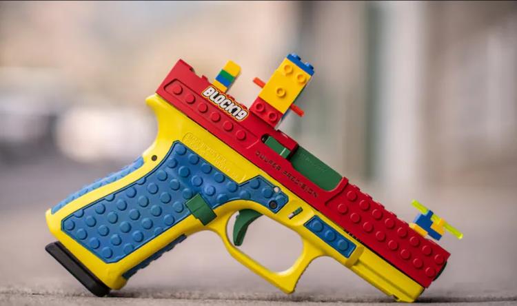 Culper Precisions pistol ser ud, som om den er bygget af Lego-klodser. Foto: Culper Precision