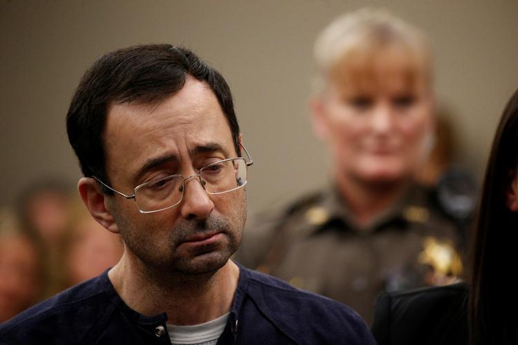 Larry Nassar har fået domme på både 60, 125 og 175 års fængsel. Foto: Brendan Mcdermid/Ritzau Scanpix