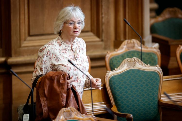 Pia Kjærsgaard var en nær ven af Kurt Westergaard. Hun roser ham for hans rolle i debatten om ytringsfriheden. Foto: Jens Dresling/POLFOTO