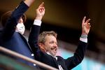 Kronprins Frederik fotograferet på Wembley ved semifinalen ved EM i fodbold mod England. Foto: Finn Frandsen/POLFOTO