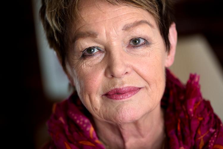 Det er ikke første gang, Ghita Nørby angriber journalisters spørgsmål. I 2019 havde hun besøg af Iben Maria Zeuthen fra Radio24syv. Dengang blev journalisten kaldt »åndssvag«, »overfladisk« og »sindssyg«. Foto: Per Folkver/POLFOTO
