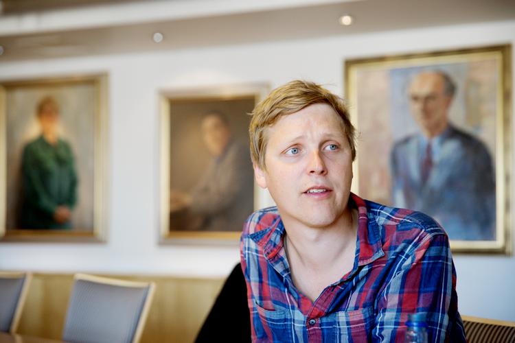 Åsmund Aukrust var næstformand i AUF under angrebet på Utøya 22. juli 2011. I alt 69 blev dræbt på Utøya, hvor størstedelen var børn og unge. 8 yderligere blev dræbt i en eksplosion i regeringskvarteret i Oslo. Foto: Møller-hansen, Janne/Ritzau Scanpix