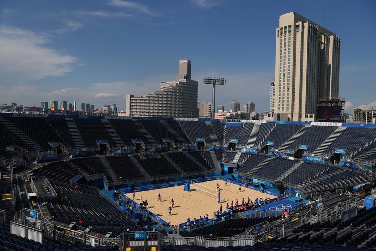 Uheldige japanske familier måtte flytte for at skabe plads i Tokyos bymidte til OL i 1964 - og sågar igen op til disse lege, da arenaerne skulle være endnu større. Foto: Pilar Olivares/Ritzau Scanpix