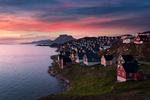 Smuk udsigt over den grønlandske hovedstad, der i de kommende år kan håbe på flere turister end normalt. Foto: Elia Locardi 