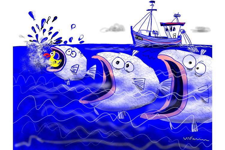 Arkivtegning Jørn Villumsen