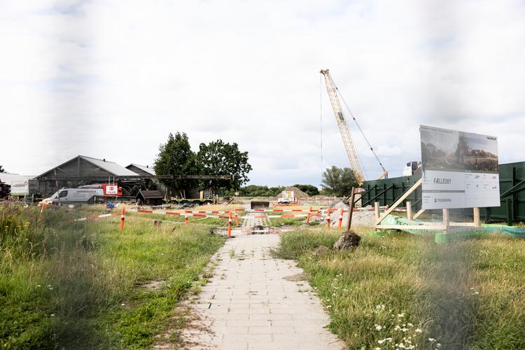 Der arbejdes fortsat på Amager Fælled-byggepladsen trods afgørelser fra Miljøklagenævnet og Planklagenævnet.  Foto: Nanna Navntoft
