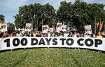 Der er under 100 dage til klimatopmødet COP26. I de næste tager inviterer Storbritannien til ekstraordinært formøde, hvor nogle af klimaspørgsmålene skal drøftes på forhånd. Foto: Peter Nicholls/Ritzau Scanpix