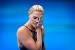 Mens vi seere lige er gået i gang med OL, så er legene forbi for svømmeveteranen Jeanette Ottesen. De sluttede med deltagelsen i finalen i 4x100 meter.  Foto: Jens Dresling/POLFOTO
