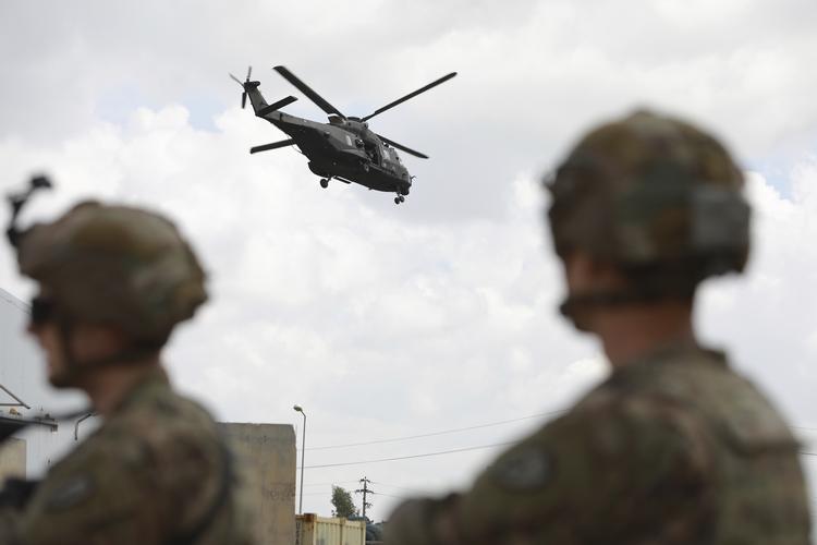 Amerikanske kamptropper overdrog allerede i marts 2020 K1 Air Base nær Kirkuk i det nordlige Irak. Det var den tredje base, som den amerikansk ledede koalition forlod denne måned sidste år.
 Foto: Ameer Al Mohammedaw/Ritzau Scanpix