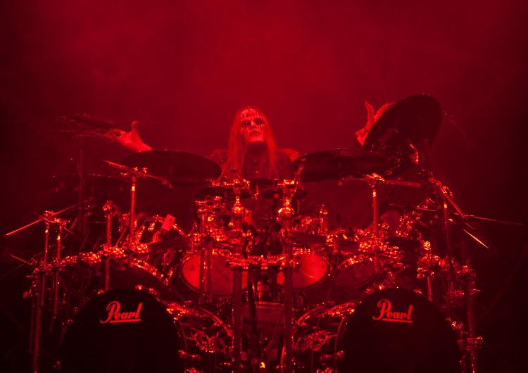 Joey Jordison var med til at stifte Slipknot, men forlod bandet i 2013. Han led af rygmarvsbetændelse.  Foto: Paul A. Hebert/Ritzau Scanpix
