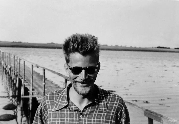 Det unge håb Thomas Bredsdorff, da han 21 år gammel satte kurs mod Oxford og den engelske arbejderklasse.  Foto: Privatfoto