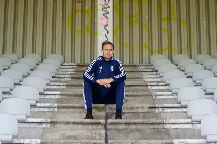 Tidligere Fremad Amager-spiller Nicklas Dannevang har været offer for en usund kultur, som han frygter er ved at vokse frem i dansk fodbolds middelklasse.
Billedet er taget til en træning i Fremad Amager sidste år. Foto: Olivia Loftlund
