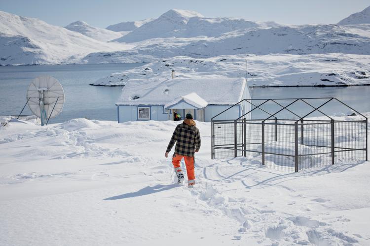 Politiken besøgte Grønland tidligere i år, hvorfra dette billede stammer. Nu er 'smeltesæsonen' i gang. Foto: Valdemar Ren
