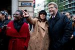 Frank Jensen nåede 11 år som overborgmester i København. Her er han sammen med Paris' borgmester, Anne Hidalgo, under en Klimamarch i forbindelse med C40 klima-topmødet i København.    Foto: Finn Frandsen/POLFOTO