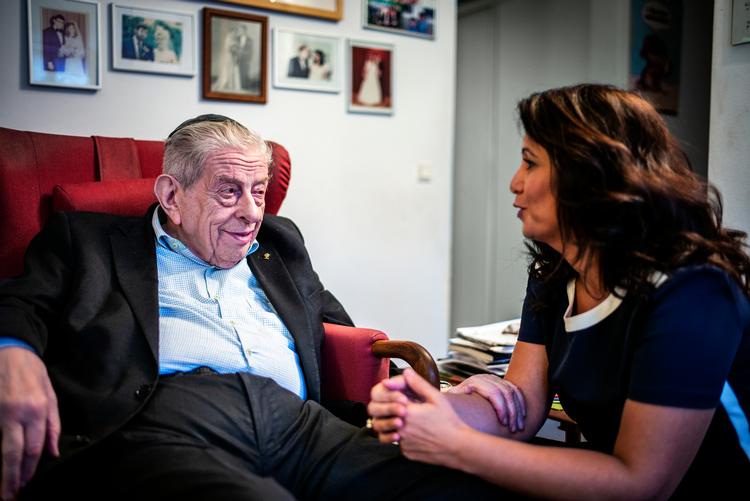 Bent Melchior og Özlem Cekic - stifere af foreningen Brobyggerne, som  oplever stor opbakning ved rabbinerens død. Foto: Rasmus Flindt Pedersen/POLFOTO