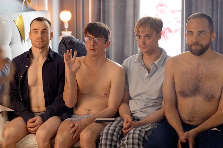 De fire fardrenge spilles af Allan Hyde, Aske Bang, Lue Støvelbæk og Alexander Clement.  Foto: Discovery