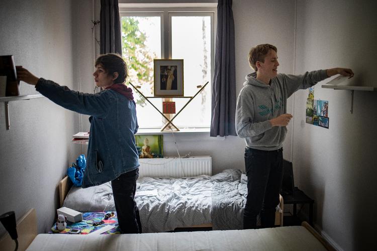 En stor del af de unge tager på efterskole i 10. klasse. Men ifølge Claus Rosenkrands Olsen fra Dansk Erhverv er der brug for en diskussion af, hvad formålet med det 10. skoleår skal være. Foto Jens Hartmann Schmidt