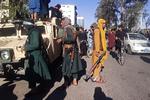 I Afghanistans tredjestørste by Herat har Taleban nu overtaget magten. Den danske nødhjælpsorganisation Dacaar måtte trække medarbejdere ud, da Taleban angreb byen.  Foto: -/Ritzau Scanpix