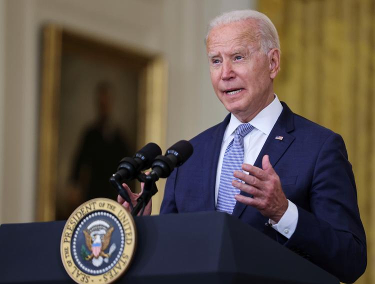 Joe Biden godkender indsættelse af yderligere 1000 soldater under amerikansk tilbagetrækning i Afghanistan. Foto: Evelyn Hockstein/Ritzau Scanpix