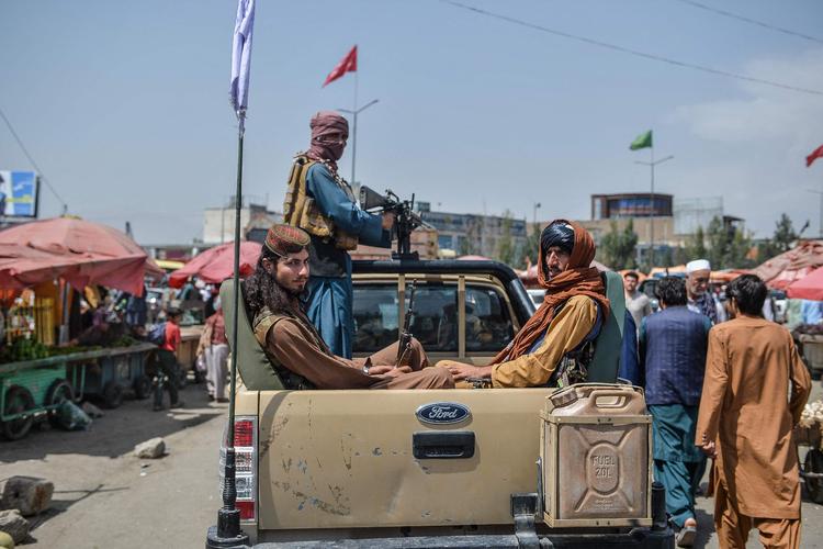 Taleban har gjort sit indtog i den afghanske hovedstad. Taleban har overtaget flere landdistrikter over de sidste par måneder, men det er først indenfor de sidste to uger, at de større byer begyndte at falde.  Foto: Hoshang Hashimi/Ritzau Scanpix