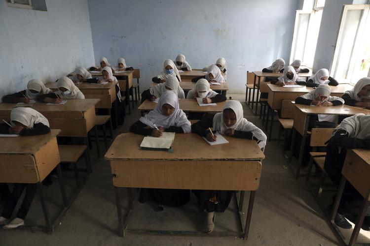 Dansk Folkehjælp har oplevet støtte fra den islamistiske bevægelse Taleban til at fortsætte skolebyggeri i Afghanistan. Foto: Rahmat Gul/Ritzau Scanpix