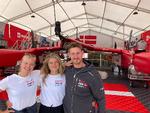 Det danske SailGP-hold tæller tre medaljevindere fra OL: Anne-Marie Rindom (2016 og 2021), Katja Salskov-Iversen (2016) og Martin Kirketerp (2008). Foto: Allan Nielsen