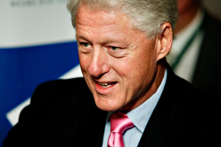 Clinton-æraen var en gylden æra for USA. Men Bill Clinton blev en præsident, der præsiderede over supermagten i en sjældent fredelig og nærmest uskyldig tid. Nu fylder han 75 år. Foto: Thomas Borberg/POLFOTO
