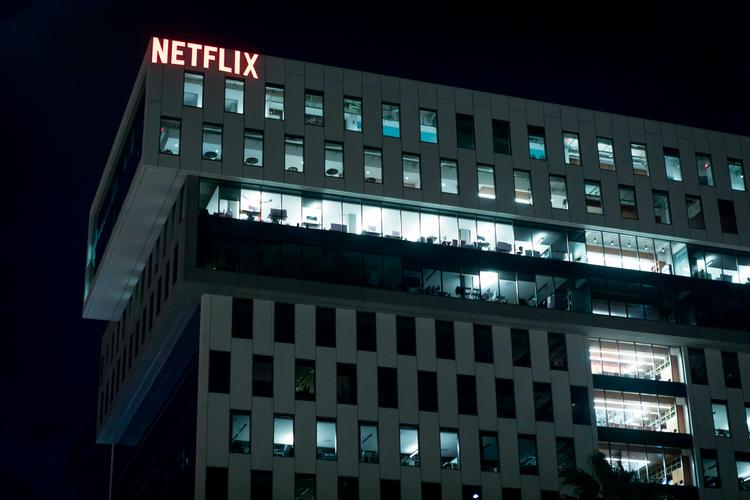 Netflix holder blandt andet til på Sunset Boulevard i Los Angeles. Det er uvist, om det er netop på dette kontor, at den ulovlige insiderhandel har foregået.  Foto: Frank Duenzl/Ritzau Scanpix